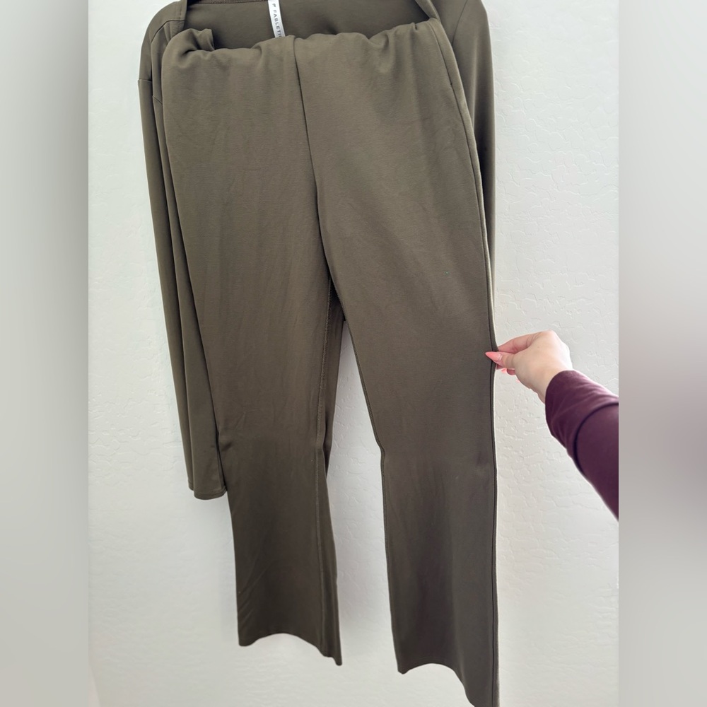 Fabletics Olive Green 2 Piece Matching Set - image 5